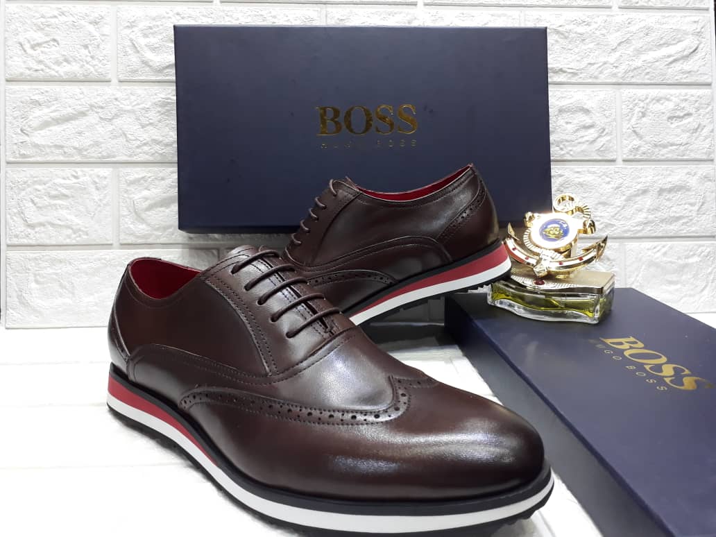 hugo boss brogue shoes